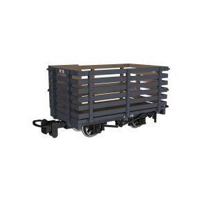Rapido 990602 OO-9 Livestock Wagon Plain Dark Grey No.16