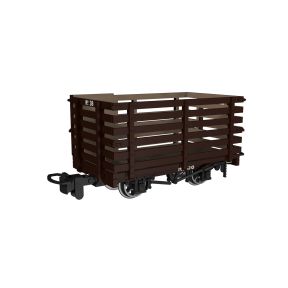 Rapido 990604 OO-9 Livestock Wagon Plain Brown No.38