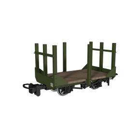 Rapido 990703 OO-9 Stake Wagon Plain Green No.52
