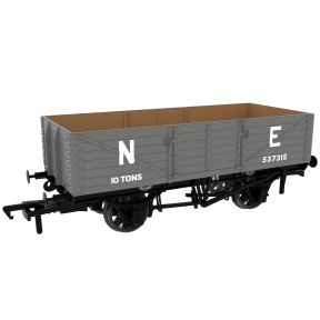 Rapido 995006 OO Gauge GCR Diagram 9A/9B 6 Plank Open Wagon Pre 1936 LNER Grey No.537315