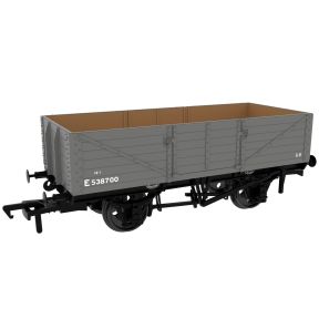 Rapido 995009 OO Gauge GCR Diagram 9A/9B 6 Plank Open Wagon BR Grey E538700