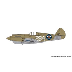 Airfix A01003B Curtiss P-40B Warhawk Plastic Kit