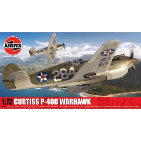 Airfix A01003C Curtiss P-40B Warhawk Plastic Kit