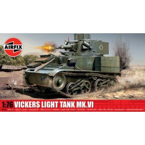 Airfix A02330 Vickers Light Tank Plastic Kit