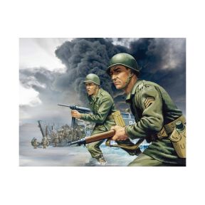 Airfix A02703V WWII U.S. Infantry Plastic Kit