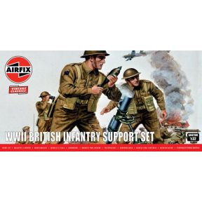 Airfix A04710V British Infantry Support Set Plastic Kit