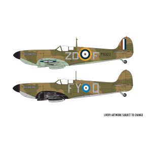 Airfix A05126A Supermarine Spitfire Mk1a Plastic Kit