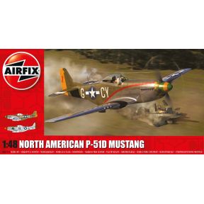 Airfix A05131A North American P-51D Mustang Plastic Kit