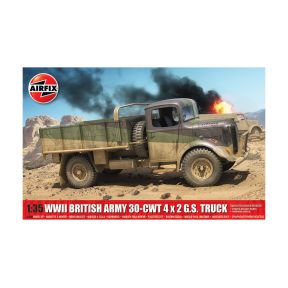 Airfix A1380 WWII British Army 30-cwt 4x2 GS Truck Plastic Kit