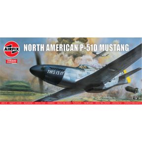 Airfix A14001V North American P-51D Mustang Plastic Kit