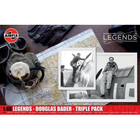 Airfix A40101 Douglas Bader Triple Pack Plastic Kit