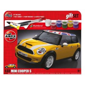 Airfix A55310A Mini Cooper S Plastic Kit Gift Set