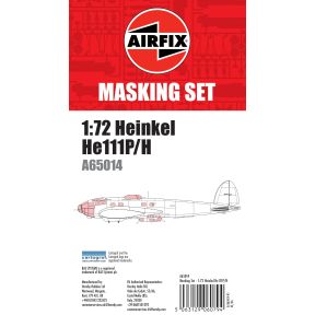 Airfix A65014 Masking Set 1:72 Scale Heinkel He111 Plastic Kit