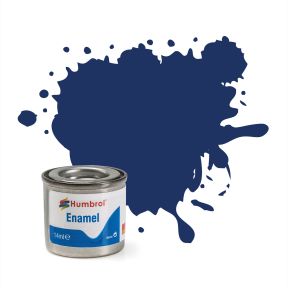 Humbrol No.15 Midnight Blue Gloss Finish Enamel Paint 14ml Tinlet