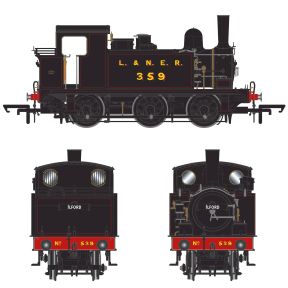 Accurascale ACC2427 OO Gauge LNER J69 Buckjumper 0-6-0 359 LNER Lined Black