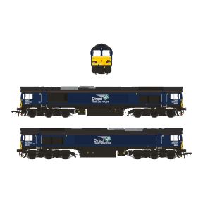 Accurascale ACC2654DCC OO Gauge Class 66 66122 DRS Blue DCC Sound Fitted