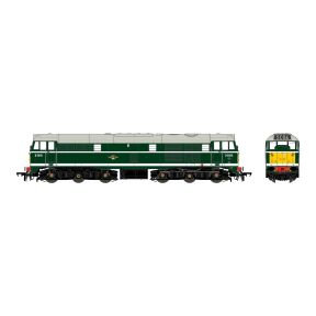 Accurascale ACC2735 OO Gauge BR Class 30 D5615 BR Green Small Yellow Panels