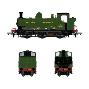 Accurascale ACC2874 OO Gauge GW 87500-6-0 Pannier Tank 9741 GW Green British Railways