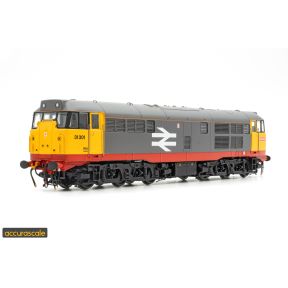 Accurascale ACC3186DCC OO Gauge Class 31 31301 BR Railfreight Red Stripe DCC Sound Fitted