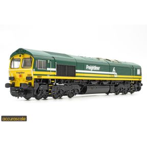 Accurascale ACC3473DCC OO Gauge Class 66 66601 Freightliner 60th Anniversary DCC Sound Fitted