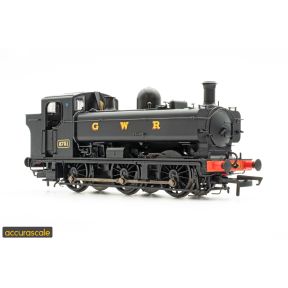 Accurascale ACC3552DCC OO Gauge GW 8750 0-6-0 Pannier Tank 8751 GW Wartime Black GWR DCC Sound Fitted