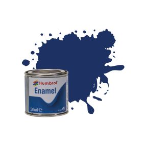 Humbrol No.15 Midnight Blue Gloss Enamel Paint 50ml Tin