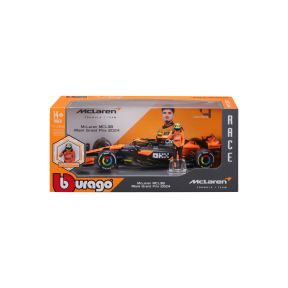 Bburago 18-28040N Mclaren MCL38 2024
With Lando Norris Driver Figure