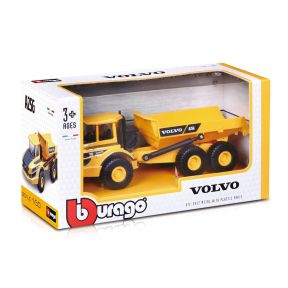Bburago 18-32085 Volvo A25G Tipper Truck Yellow