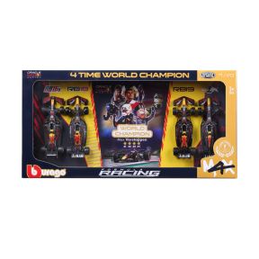 Bburago 18-38213 Max Verstappen Formula 1 World Champion Set