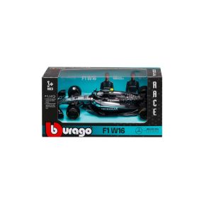 Bburago 18-38237A No.12 Kimi Antonelli Mercedes-AMG F1 W16 E 2025 Season Diecast Model