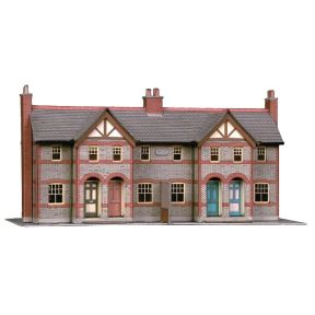 Superquick B30 OO Gauge Four Terraced Houses Card Kit