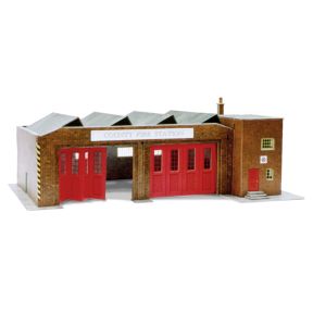 Superquick B34 OO Gauge Bus Depot Card Kit