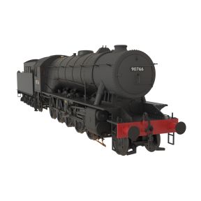 Clark Railworks C1002S OO Gauge WD Austerity 2-10-0 90766 BR Black Early Crest DCC Sound Fitted