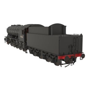 Clark Railworks C1002S OO Gauge WD Austerity 2-10-0 90766 BR Black Early Crest DCC Sound Fitted