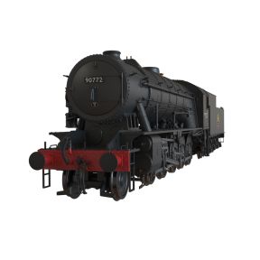 Clark Railworks C1004S OO Gauge WD Austerity 2-10-0 90772 BR Black Early Crest DCC Sound Fitted