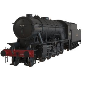 Clark Railworks C1006CS WD Austerity 2-10-0 90767 BR Black Late Crest DCC Sound Fitted