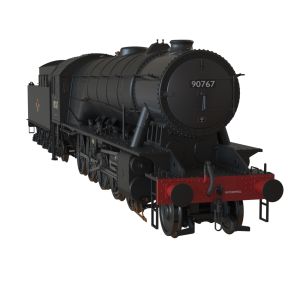 Clark Railworks C1006CS WD Austerity 2-10-0 90767 BR Black Late Crest DCC Sound Fitted