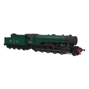 Clark Railworks C1007Z OO Gauge WD Austerity 2-10-0 3672 'Dame Vera Lynn' WD Brunswick Green