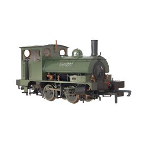 Clark Railworks C1023 OO Gauge L&Y Class 21 Pug 0-4-0 'Bassett' Green