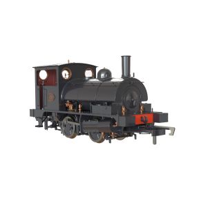 Clark Railworks C1028S OO Gauge L&Y Class 21 Pug 0-4-0 19 L&Y Plain Black As Preserved DCC Sound Fitted