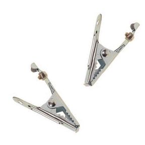 Lyvia C110C Pack Of 2 Crocodile Clips 5amp