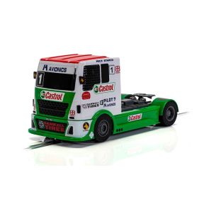 Scalextric C4156 Racing Truck Red, Green & White