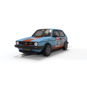 Scalextric C4609 Volkswagen Golf Gti Gulf Edition