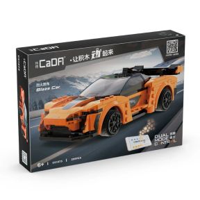 CaDA C51075W Orange Blaze Sports Car Plastic Brick Kit