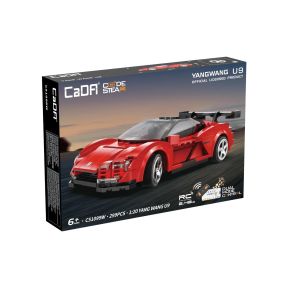 CaDA C51099W BYD Yangwang U9 Electric Super Coupe Plastic Brick Kit
