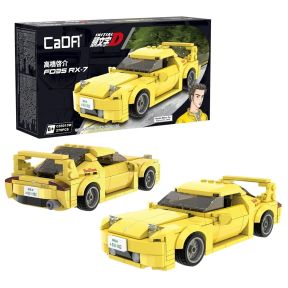CaDA C55013W Initial D Mazda RX-7 FD3S Plastic Brick Kit