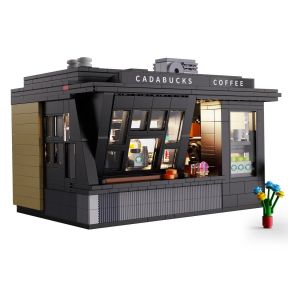 CaDA C66005W Street Coffee House Plastic Brick Kit