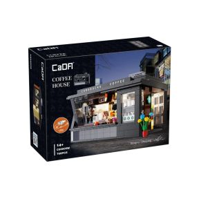 CaDA C66005W Street Coffee House Plastic Brick Kit