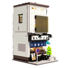 CaDA C66006W Japanese Steamed Bun Shop Plastic Brick Kit