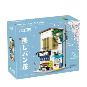 CaDA C66006W Japanese Steamed Bun Shop Plastic Brick Kit